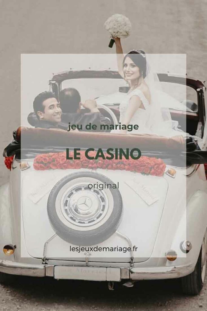 Comment organiser un casino à son mariage