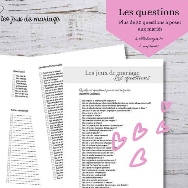 Le Jeu De Mariage Elle Et Lui Les Jeux De Mariage