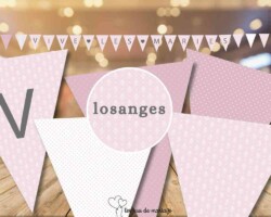 fanions losanges
